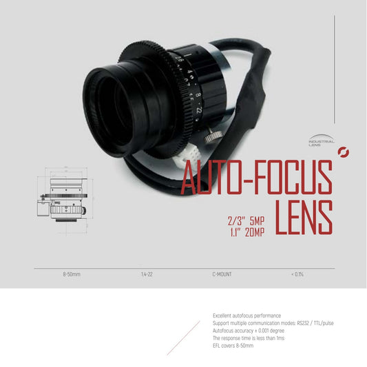 Industrial Auto-Focus Lens