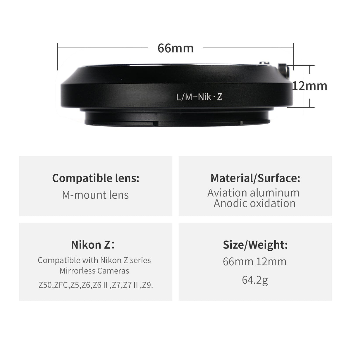 LM-Z Adapter Ring