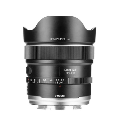 Auto-Focus 10mm F2.5 Full-frame Lens for E-mount