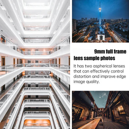 9mm f/5.6 Full-frame Wide-angle lens for E/L/R/Z（Rear ND Filter）