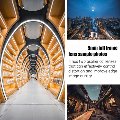 9mm f/5.6 Full-frame Wide-angle lens for E/L/R/Z（Rear ND Filter）