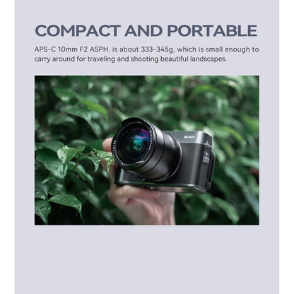 10mm F2 APS-C Ultra-Wide Camera Lens for M43 Mount