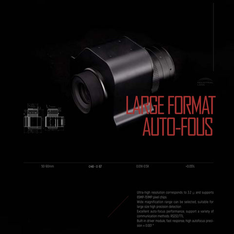 Large Format Auto-focus Lens