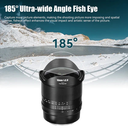 10mm f/2.8 Mark II Ultra Wide-angle Full-frame Fisheye Lens for E/L/R/Z