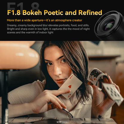 AF 35mm F1.8 Full-frame Lens for E
