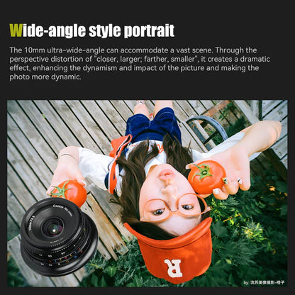 10mm f/3.5 APS-C Ultra Wide Angle Lens