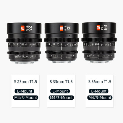 M4/3 Series Cine Lenses