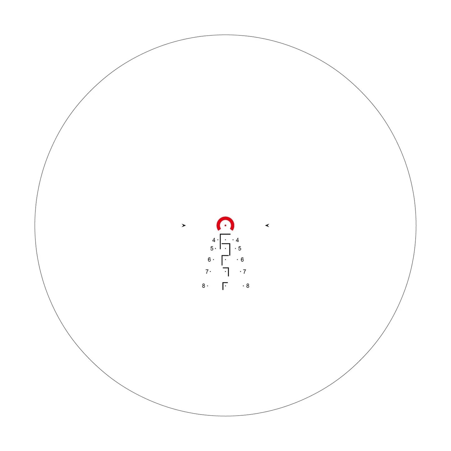 EP-8 1-8x28 LPVO FFP Illuminated Reticle - 34mm Tube