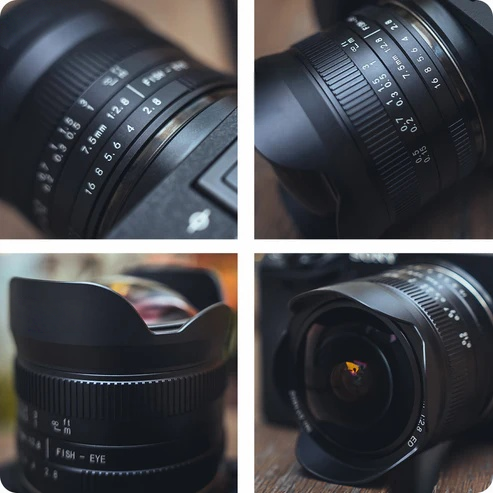 7.5mm f/2.8 APS-C Lens