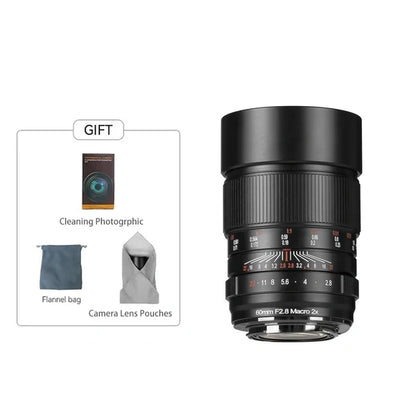 60mm f/2.8 Full-frame 2X Ultra-Macro Lens for E/RF/Z