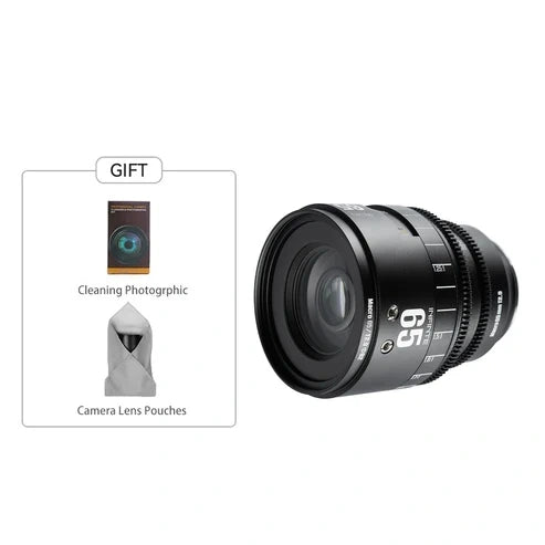 65mm T2.9 Full Frame Macro Cine Lens for Sony E/Nikon Z/Canon EOS-R
