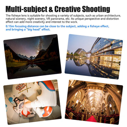 10mm f/2.8 Mark II Ultra Wide-angle Full-frame Fisheye Lens for E/L/R/Z
