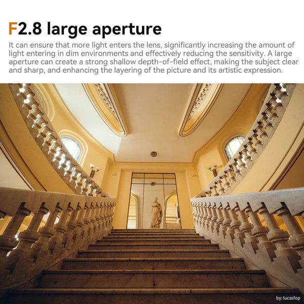 14mm f/2.8 Full-frame Wide Angle Lens for Sony E/Canon EOS-R/Nikon Z/ Panasonic L LUMIX S