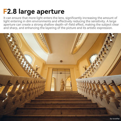 14mm f/2.8 Full-frame Wide Angle Lens for Sony E/Canon EOS-R/Nikon Z/ Panasonic L LUMIX S