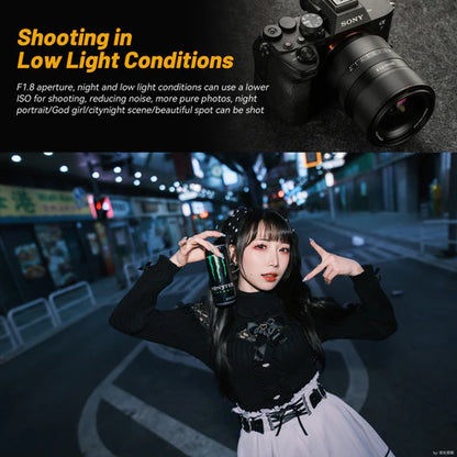 AF 24mm F1.8 Full-frame Lens for E