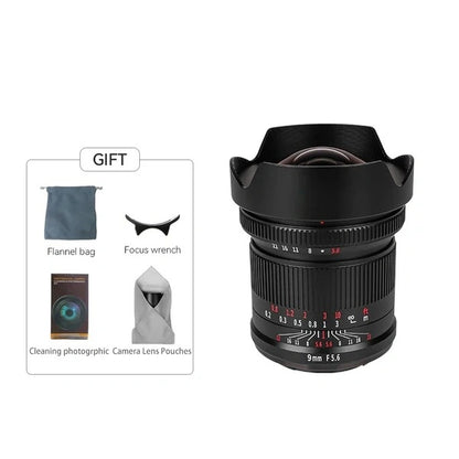 9mm f/5.6 Full-frame Wide-angle lens for E/L/R/Z（Rear ND Filter）