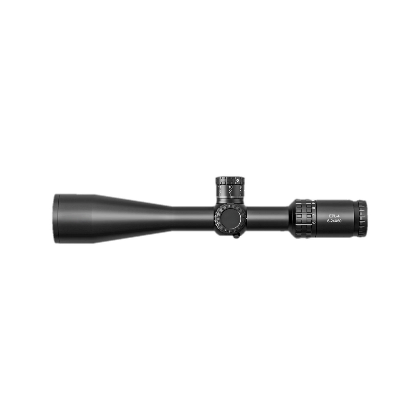 EPL-4 6-24x50 FFP Illuminated Reticle with Zero Stop - 30mm Tube