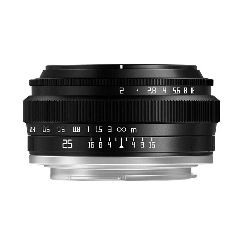 25mm F2 APS-C Wide-Angle Camera Lens for E/X/Z/M43 Mount