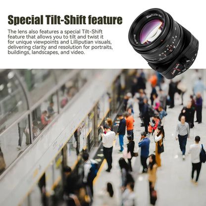 50mm F1.4 APS-C Tilt Shift Lens