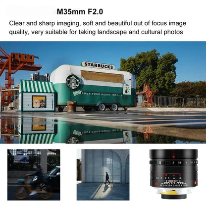 M35mm f/2.0 Mark II Full-frame lens for Leica M